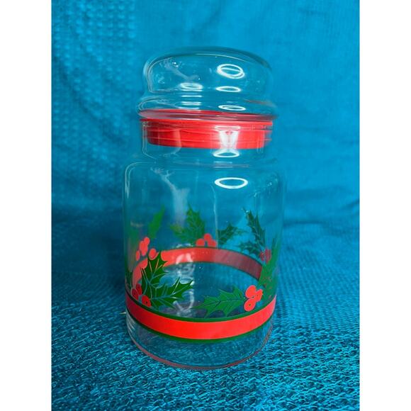 holly leaf christmas jar - Picture 6 of 9